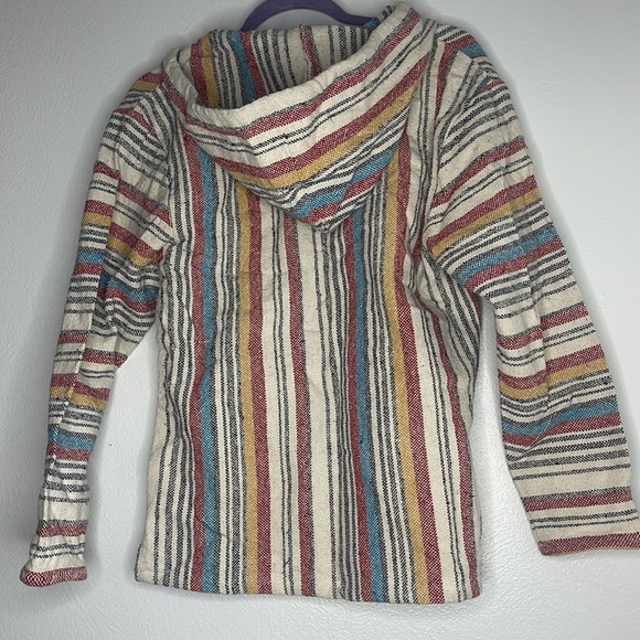 Beach Life by Ladra Hoodie Woven Pullover Sweatshirt - Picture 2 of 9